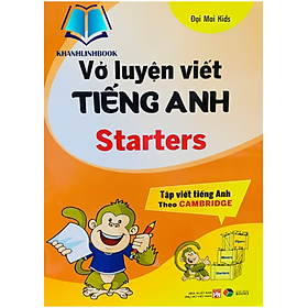 Sách - Vở luyện viết tiếng anh Starters