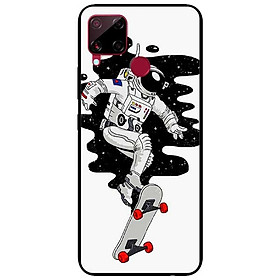 Ốp lưng dành cho Realme C15 mẫu Phi Hành Gia Lướt Ván