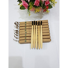 5 Bàn chải tre đánh răng than hoạt tính