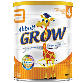 Lon sữa bột Abbott Grow 4 900g cho trẻ trên 2 tuổi