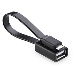 Cáp OTG micro USB chuẩn 2.0 dẹt Ugreen 10821
