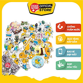 Finn and Jake - Set 30 sticker hình dán