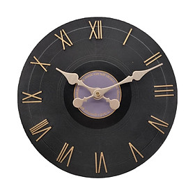 Outdoor Wall Clock Battery Operated Round Clocks for Office Decors