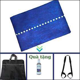 Thảm tập yoga du lịch cao cấp chính hãng Yvonne, Mandala (TẶNG KÈM 3 PHẦN QUÀ) dày 1,5mm gấp gọn, bề mặt nhám, siêu bám, ưa mồ hôi, dễ vệ sinh, chất liệu cao su tự nhiên