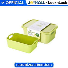 Mua Hộp nhựa bảo quản thực phẩm LocknLock Smart Keep Fresh Food Container 1.5L kèm khay HLE5400NT  Hàng chính hãng  giữ tươi mát đến 31 ngày - JoyMall