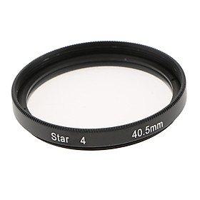 40.5mm 4 Point Star-effect Light Flare Cross Filter for Camera Lens