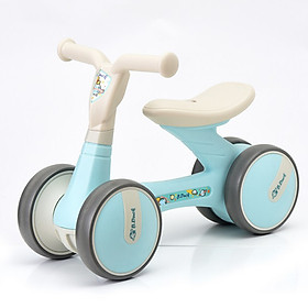 Le Luddy baby walker scooter children's slide car balance car yo car baby bicycle baby toy car birthday gift rollover Jingdong custom Macarons blue