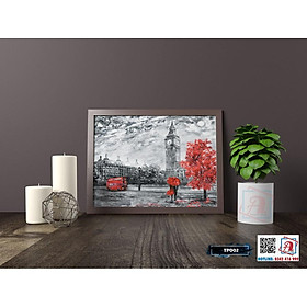 Tranh Canvas phong cảnh Châu Âu phong cách hiện đại - TP002