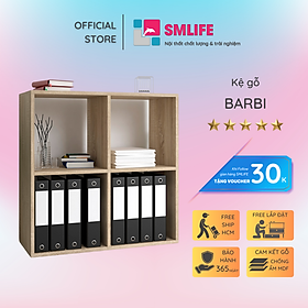 Mua Giá sách gỗ đẹp thiết kế tiện dụng SMLIFE Barbi