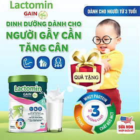 Sữa Mát Lactomin Gain 900g ( Trên 3 tuổi)- Hấp Thụ, Tăng Cân