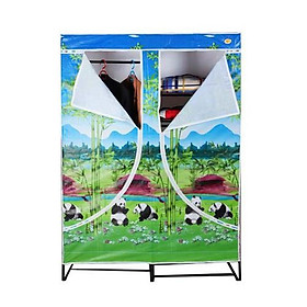 Mua Tủ vải treo đựng quần áo 2 buồng Thiên Nam Sơn bền đẹp   chắc chắn
