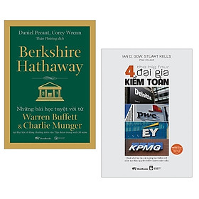 Combo The Big Four - 4 Đại Gia Kiểm Toán + Berkshire Hathaway (Bộ 2 Cuốn)