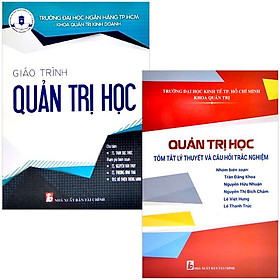 [Download Sách] Combo Sách Giáo Trình Quản Trị Học + Quản Trị Học - Tóm Tắt Lý Thuyết Và Câu Hỏi Trắc Nghiệm (Bộ 2 Cuốn)