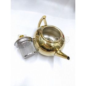 Mua Ấm Inox 304 Mạ Vàng Có Lõi Lọc