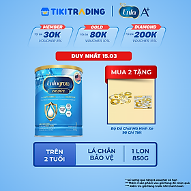 Sữa bột Enfagrow Enspire 3 850g hỗ trợ đề kháng với Lactoferrin dành cho trẻ từ 2-6 tuổi