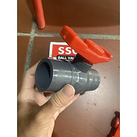 Mua van nhựa khoá ống nước PVC 21 27 34