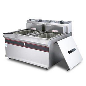 Mua Bếp Chiên Đôi 25L Cao Cấp  Bếp Chiên Điện