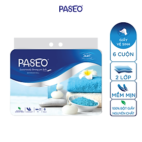 Giấy Vệ Sinh Paseo 2 Lớp (6 Cuộn)