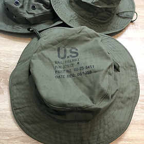 Mũ tai bèo lính Mỹ màu xanh sản xuất 1953, Vòng đầu 56-58, bền đẹp
