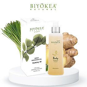 Dầu Massage Body Biyokea Premium - Farming B6 Làm Nóng (200ml)