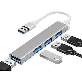 Hình ảnh Hub USB 3 Cổng 3.0 Tốc Độ Cao, chia usb ra 4 cổng usb