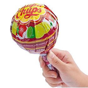 Kẹo Mút Chupa Chups Hương Trái Cây Khổng Lồ (10 Que Nhỏ)
