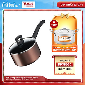 Quánh Tefal Day By Day G1432305 18cm - Tương thích với tất cả các mặt bếp - Công nghệ Thermor-spot cảnh báo nhiệt - Hàng chính hãng
