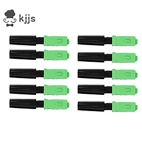 Bộ 10 đầu nối cáp quang SC/APC chuyên dụng chất lượng cao