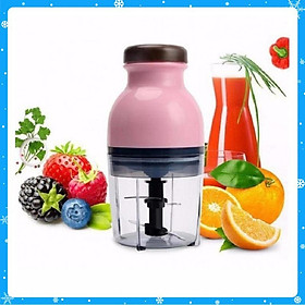 Mua Máy Xay Sinh Tố Đa Năng Cao Cấp 2 Tầng Lưỡi Nắp Bẹt Màu Nâu - Hàng Chất Lượng