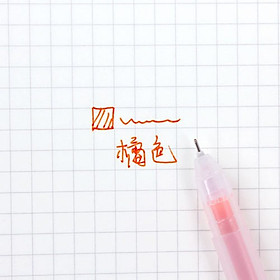 Bút gel Lalunavn ngòi 0.5mm nhiều màu tùy chọn cho học sinh mira- A24