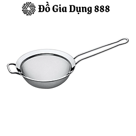 Rây Lọc Silit, Đường Kính 16cm, Chất Liệu Thép Không Gỉ, Dùng Được Với Máy Rửa Bát, Nhập Đức