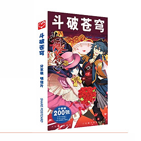 (BÌA NGẪU NHIÊN) Hộp ảnh POSTCARD mẫu mới ĐẤU PHÁ THƯƠNG KHUNG manhua