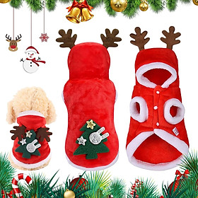 Trang phục Giáng sinh cho động vật, quần áo cho chó Giáng sinh,  trò chuyện Giáng sinh, trang phục Giáng sinh để trò chuyện chó, trang phục thú cưng Giáng sinh, quần áo chó cho chó