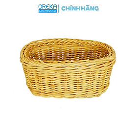 Giỏ mây oval nhỏ hiệu Oreka Montessori - 0210620