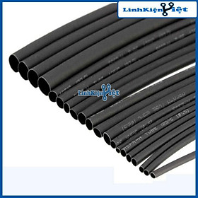 Mua Combo Bộ 5 Ống Gen Co Nhiệt  Cách Điện 1mm  2mm  3mm  4mm  5mm  Dài 1m Mỗi Sợi - Màu đen