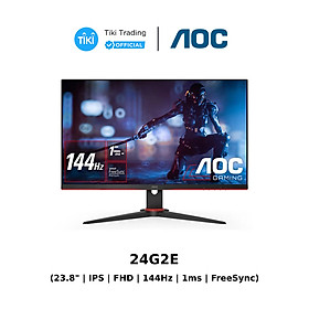 Mua Màn Hình Gaming AOC 24G2E (23 8″/FHD/IPS/144Hz /1ms /FreeSync) - Hàng Chính Hãng