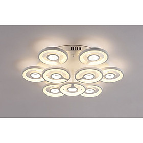 Đèn trần REATY kiểu dáng sang trọng 3 chế độ ánh sáng - kèm bóng LED chuyên dụng và điều khiển từ xa