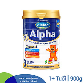 Sữa Bột Vinamilk Dielac Alpha 3 - Hộp Thiếc 900g