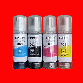 Mua Mực cho máy in Epson L1110/ L3100/ L3110/ L3210/ L3150/ L3250/ L5190/ L5290/ L6500  ... ( Bộ 4 màu hoặc mua lẻ từng mầu: BK/C/M/Y ) - Hàng nhập khẩu
