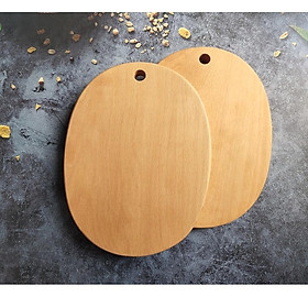 Mua Thớt Gỗ Dẻ Gai Dáng Oval Có Lỗ Treo Bền Đẹp