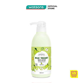 Sữa Dưỡng Thể Watsons Milk Yogurt Hương Táo Body Lotion Apple Extract 530ml