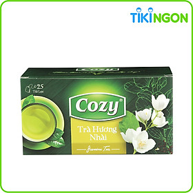 Trà Túi Lọc Cozy Hương Nhài Hộp 25 gói x 2gram