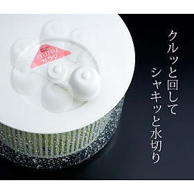 Rổ quay rau 360º Yamaken Kogyo Smart Bowl (2.7L/ 4.45L/ 6.6L) - Hàng nội địa Nhật Bản, nhập khẩu chính hãng (#Made in Japan) |#H-580|#H-614|#H-581|