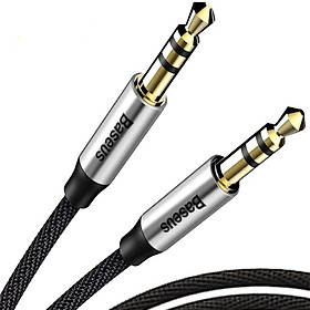 Dây cáp âm thanh chất lượng cao AUX Audio 3.5 Baseus Yiven Audio Cable M30 (Aux Cable 3.5mm Jack Male to Male)- Hàng chính hãng