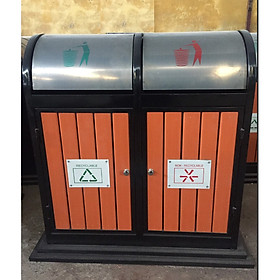Mua Thùng Rác Inox 2 Ngăn