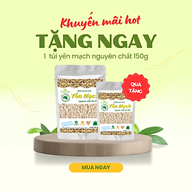 Yến Mạch Nguyên Chất Ăn Liền Xuân An [ko đường] Túi 400G(Tặng Kèm 1 Túi Yến Mạch 150G)