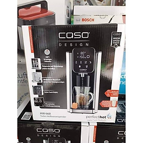 Bình thủy CASO HW660 - Bình thủy đun nước cho nhiệt độ và mức nước tùy ý - bảng điều khiển điện tử