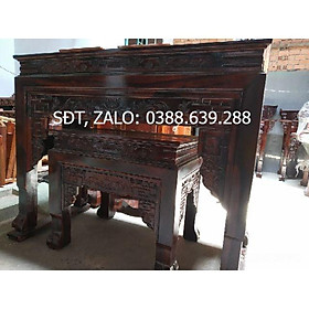 Mua Bàn Thờ Bàn Cúng Cặp Bàn Thờ Mẹ Bồng Con 154cm Gỗ Muồng