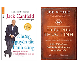 Combo Sách Kinh Tế Cực Hay: Triệu Phú Thức Tỉnh+ Những Nguyên Tắc Thành Công - Thành Thái