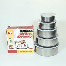 Mua Bộ thố inox 5 cái.